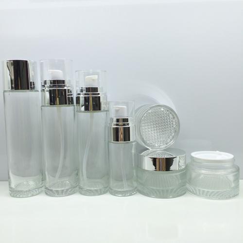 现货销售玻璃包装 玻璃瓶子 玻璃瓶包装 化妆品包材 乳液瓶子 y67